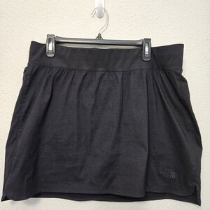 The North Face XL black Athletic Pull On Golf Stretch Skirt Skort Tennis